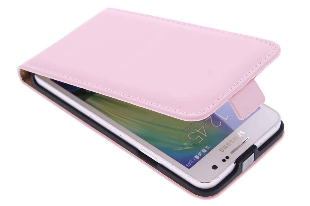 Image of Luxe Flipcase voor de Samsung Galaxy A3 - Poederroze