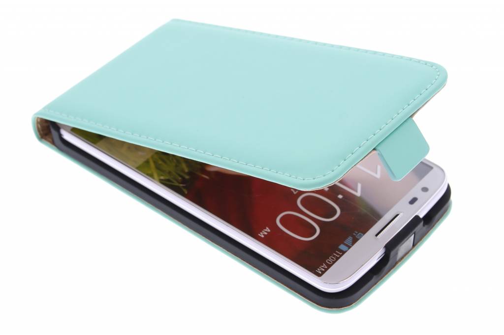 Image of Luxe Flipcase voor de LG G2 - Mintgroen