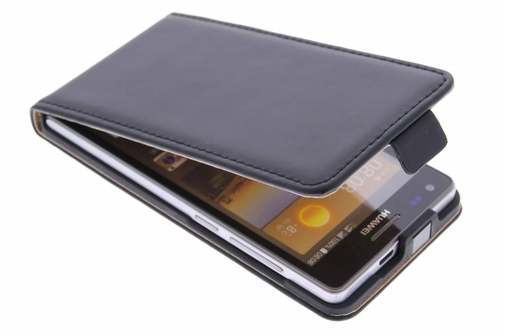 Image of Luxe Flipcase voor de Huawei Ascend G6 - Zwart