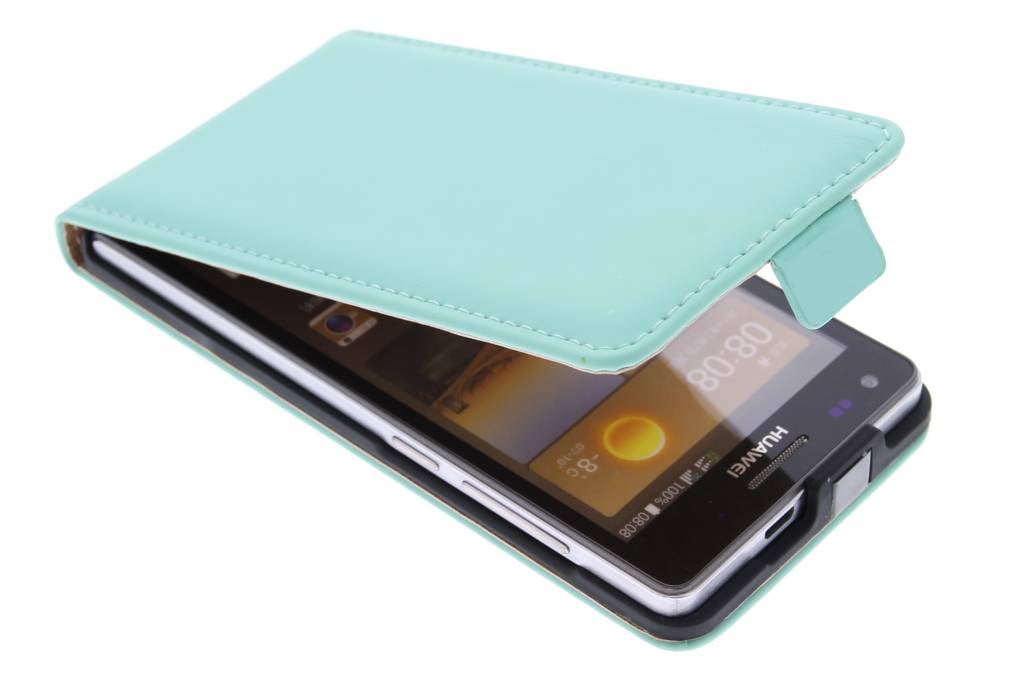 Image of Luxe Flipcase voor de Huawei Ascend G6 - Mintgroen