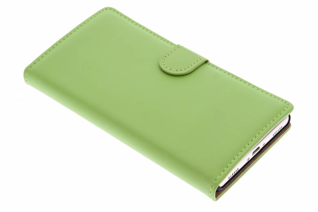 Image of Luxe Book Case voor de Huawei P8 - Groen