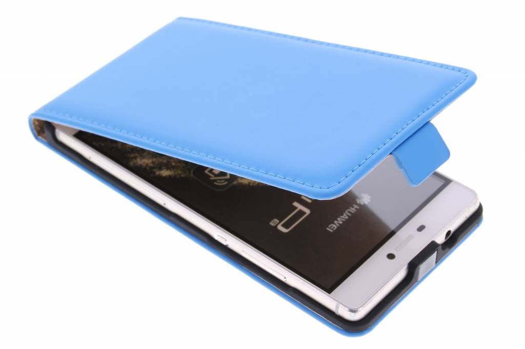 Image of Luxe Flipcse voor de Huawei P8 - Blauw