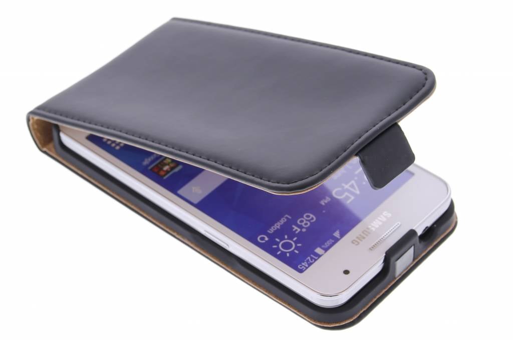 Image of Luxe Flipcase voor de Samsung Galaxy Core 2 - Zwart