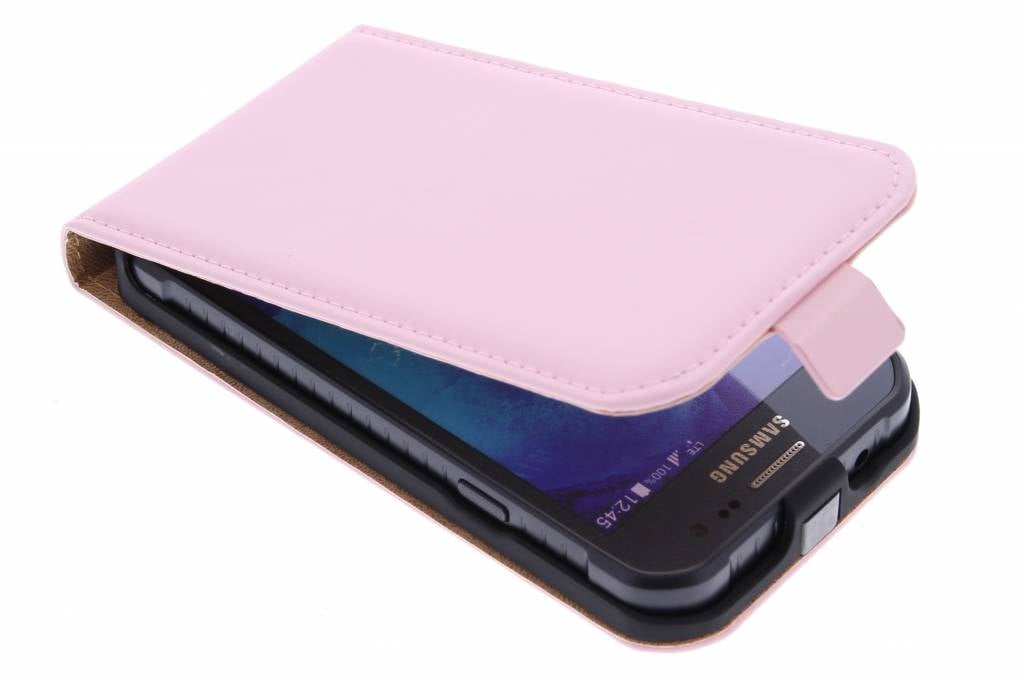 Image of Luxe Flipcase voor de Samsung Galaxy Xcover 3 - Poederroze
