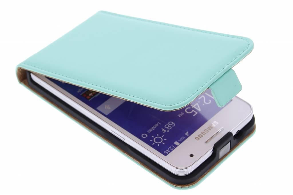 Image of Luxe Flipcase voor de Samsung Galaxy Core 2 - Mintgroen