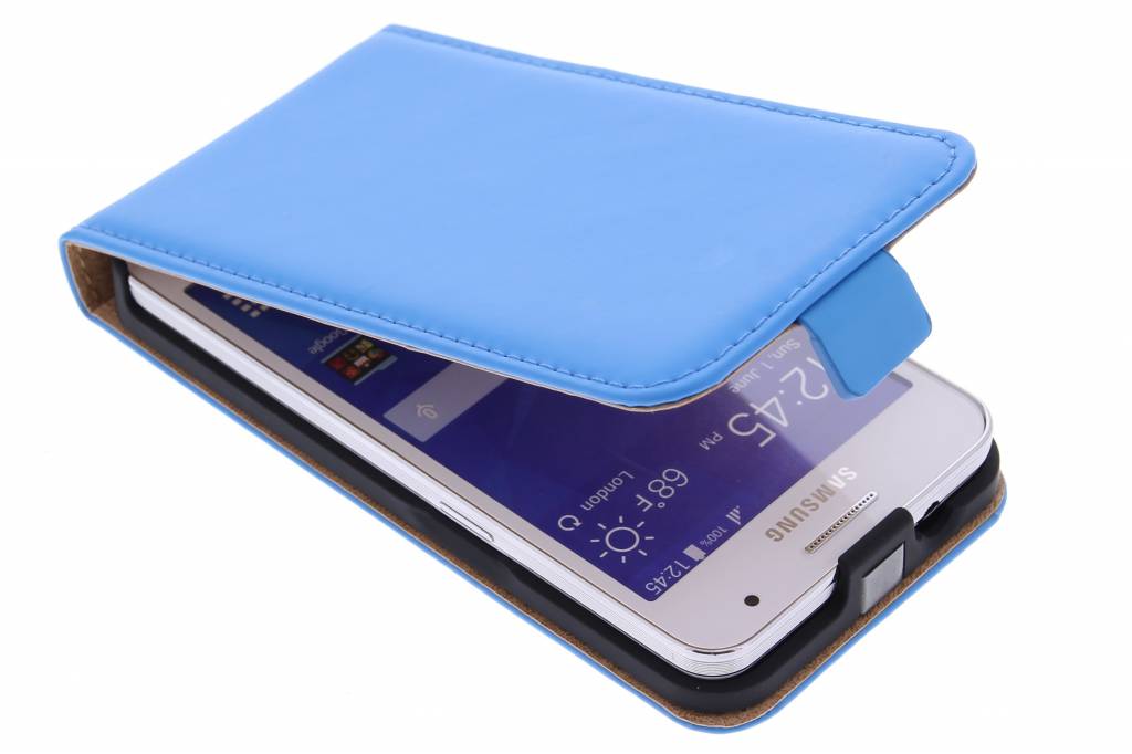 Image of Luxe Flipcase voor de Samsung Galaxy Core 2 - Blauw