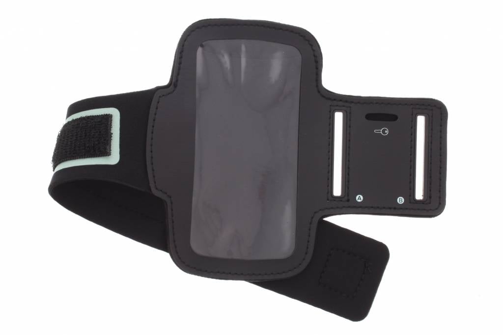 Image of Zwarte sportarmband voor de Motorola Moto G 2nd Gen 2014