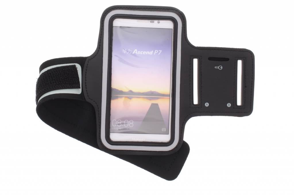 Image of Zwarte sportarmband voor de Huawei Ascend P7