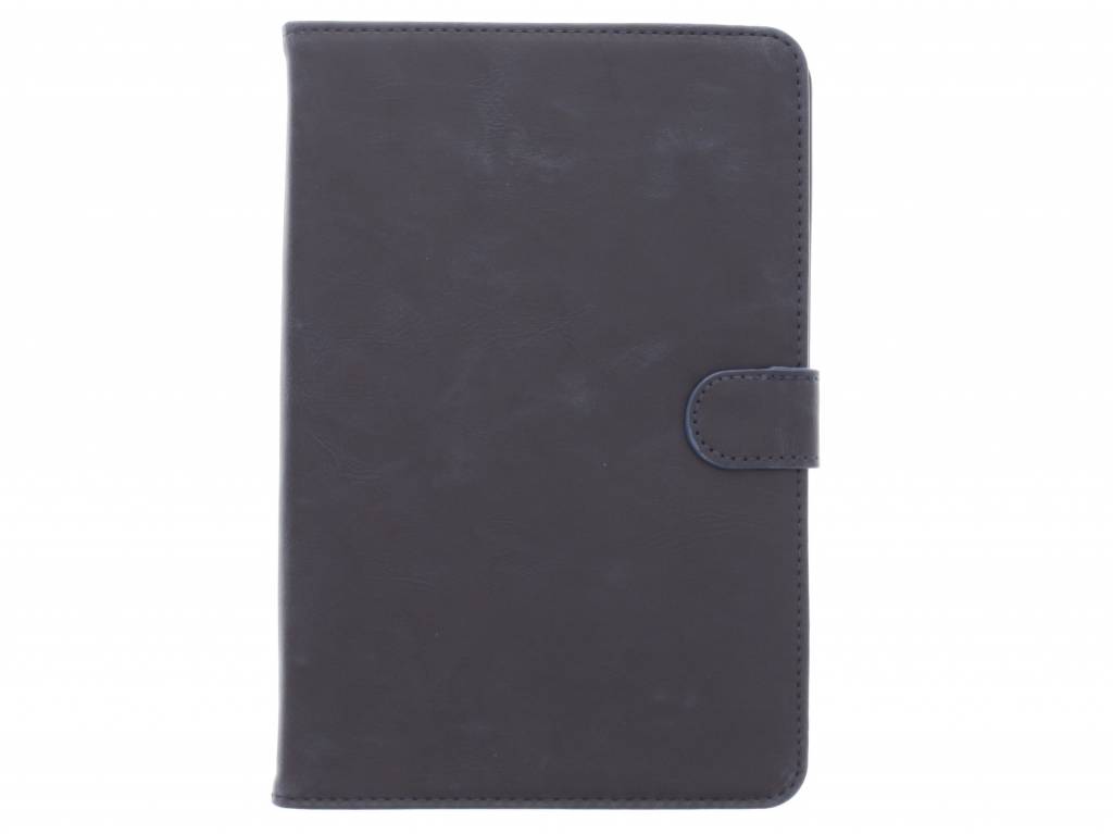 Image of Donkerblauwe luxe leder tablethoes voor de iPad Mini / 2 / 3