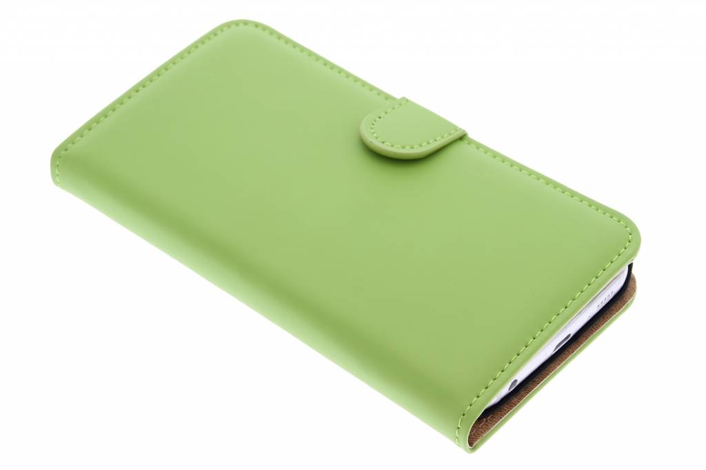 Image of Luxe Book Case voor de Samsung Galaxy S6 Edge - Groen