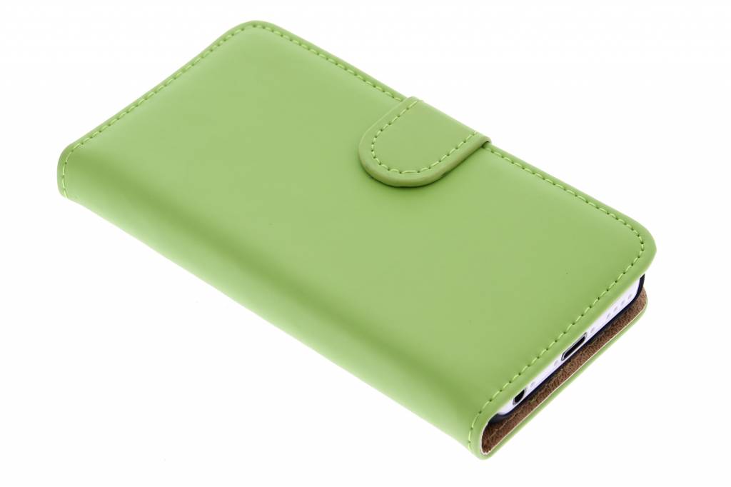 Image of Luxe Book Case voor de iPhone 5c - Groen