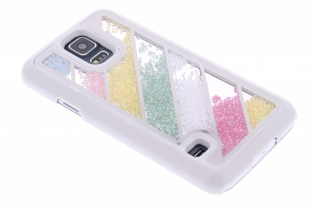 Image of Rechthoeken gekleurde steentjes hardcase voor de Samsung Galaxy S5 (Plus) / Neo