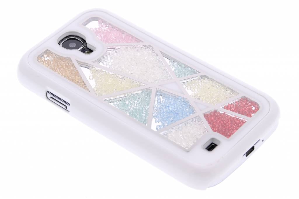 Image of Vakjes gekleurde steentjes hardcase voor de Samsung Galaxy S4