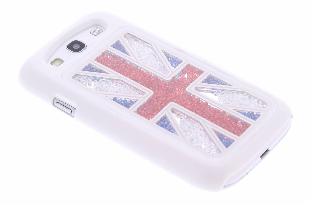 Image of Britse vlag gekleurde steentjes hardcase voor de Samsung Galaxy S3 / Neo