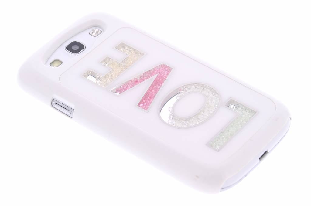 Image of LOVE gekleurde steentjes hardcase voor de Samsung Galaxy S3 / Neo