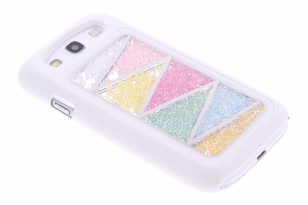 Image of Driehoeken gekleurde steentjes hardcase voor de Samsung Galaxy S3 / Neo