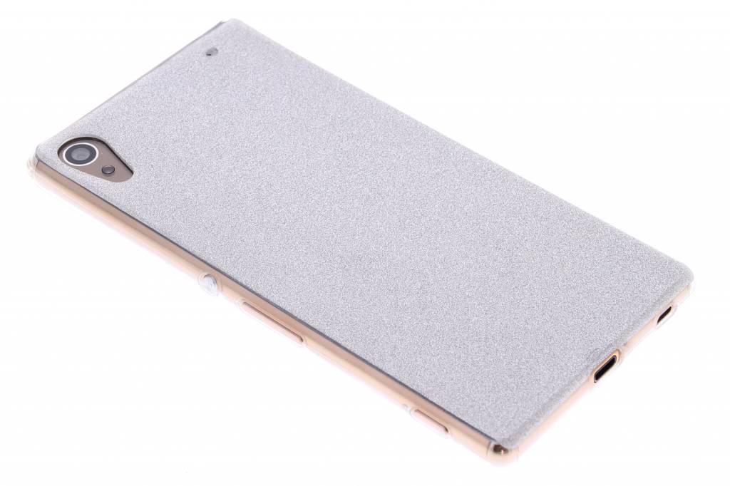 Image of Zilver glitter TPU siliconen hoesje voor de Sony Xperia Z3 Plus