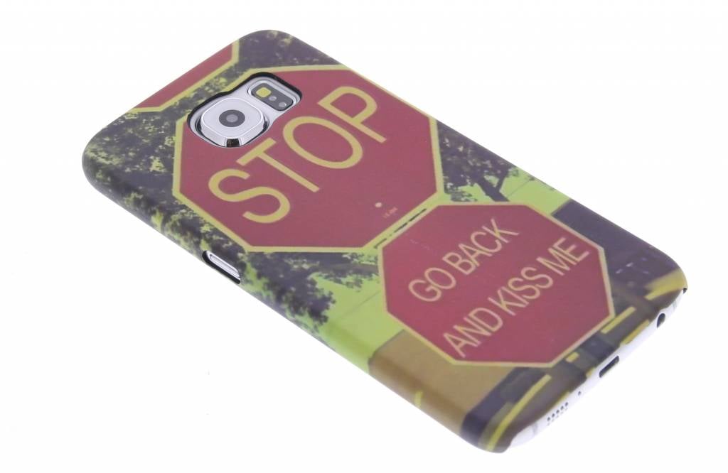 Image of Stop design hardcase hoesje voor de Samsung Galaxy S6