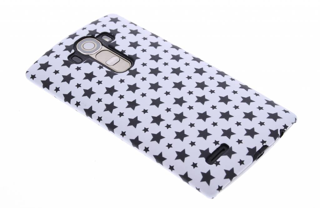 Image of Wit sterren design hardcase hoesje voor de LG G4