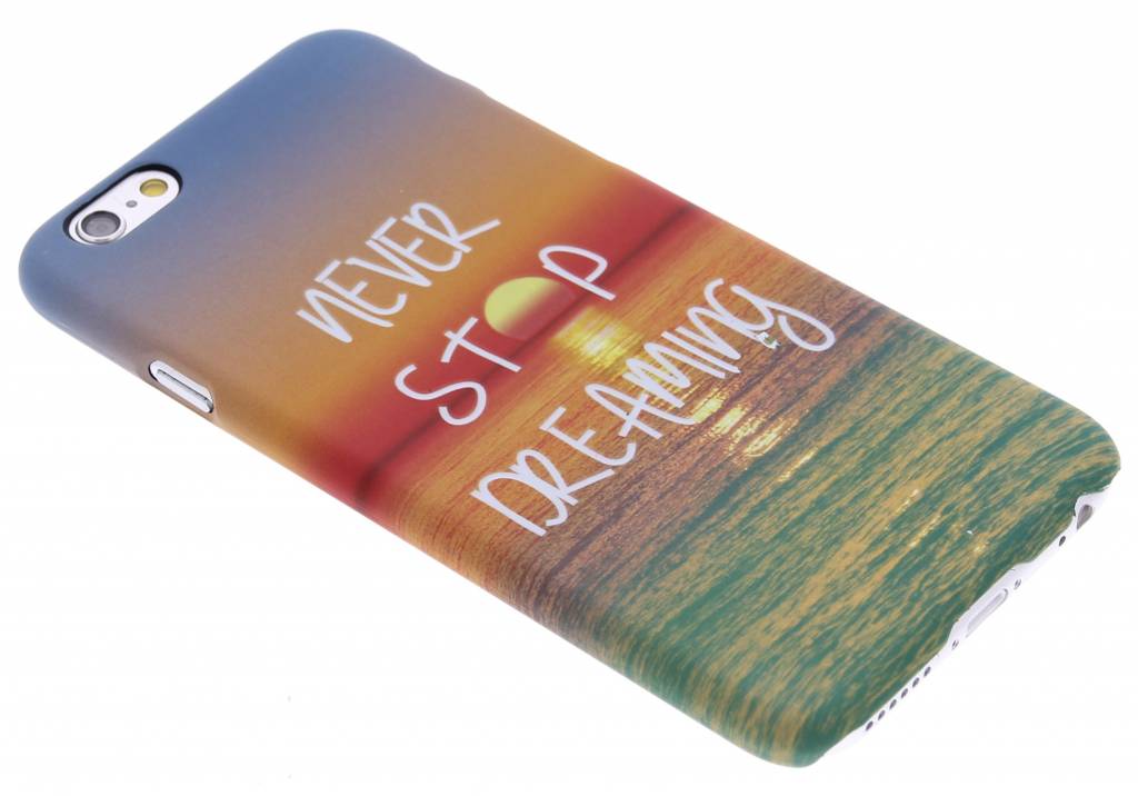 Image of Never stop dreaming design hardcase hoesje voor de iPhone 6 / 6s