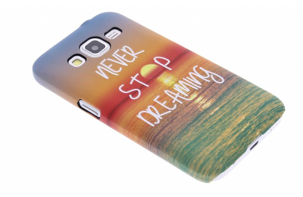 Image of Never stop dreaming design hardcase hoesje voor de Samsung Galaxy Core Prime