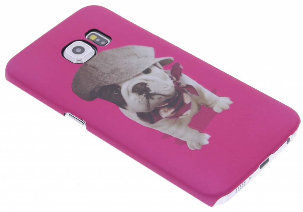 Image of Glow in the dark dog design hardcase hoesje voor de Samsung Galaxy S6 Edge