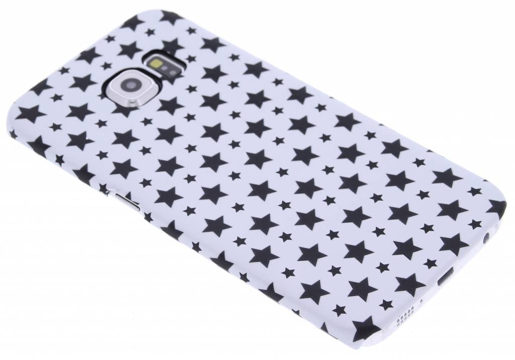 Image of Wit sterren design hardcase hoesje voor de Samsung Galaxy S6 Edge