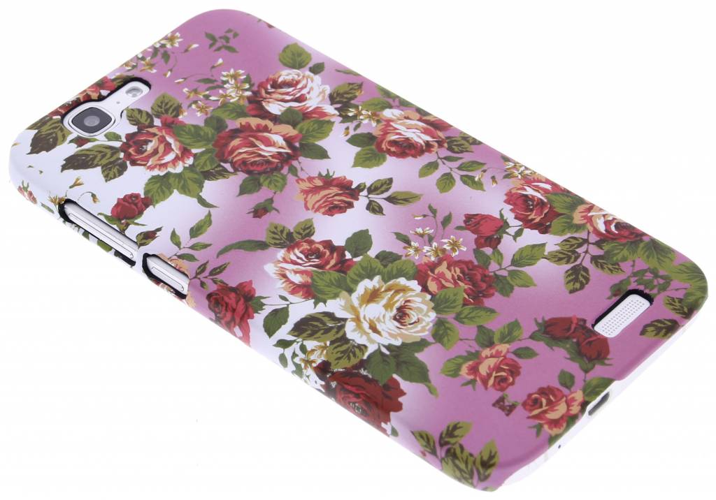 Image of Bloemen design hardcase hoesje voor de Huawei Ascend G7