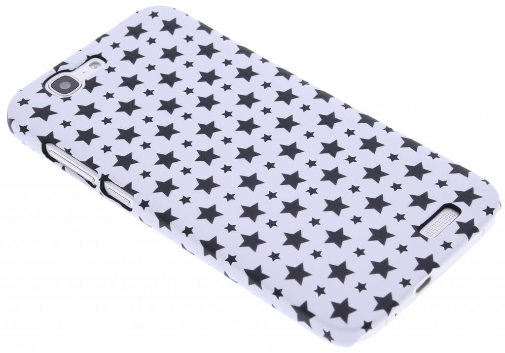 Image of Wit sterren design hardcase hoesje voor de Huawei Ascend G7