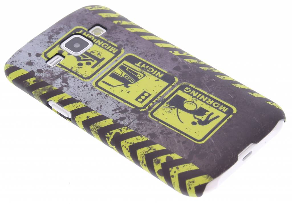 Image of Werk in uitvoering design hardcase hoesje voor de Samsung Galaxy J1