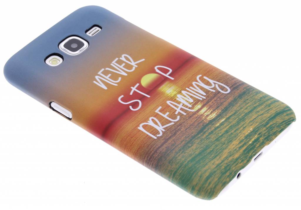 Image of Never stop dreaming design hardcase hoesje voor de Samsung Galaxy J5