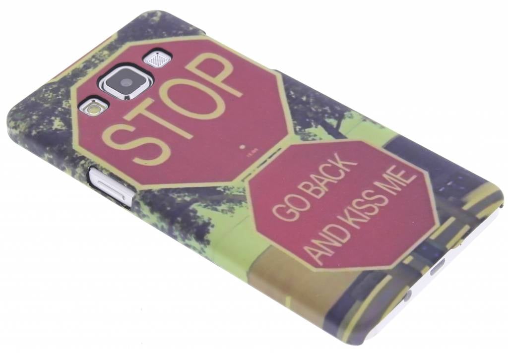 Image of Stop design hardcase hoesje voor de Samsung Galaxy A5