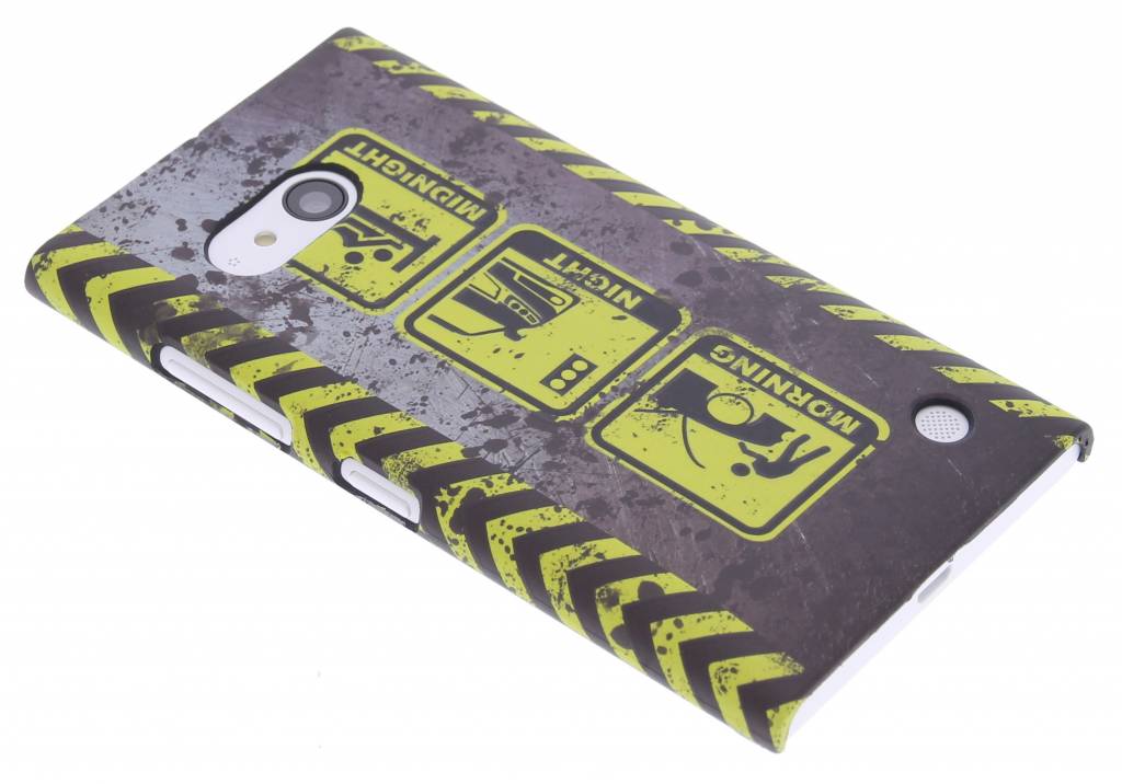 Image of Werk in uitvoering design hardcase hoesje voor de Nokia Lumia 735 / 730