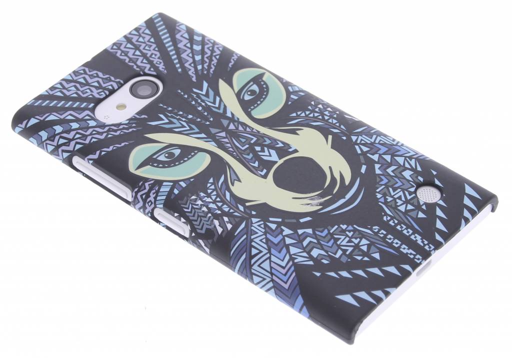 Image of Wolf aztec animal design hardcase hoesje voor de Nokia Lumia 735 / 730