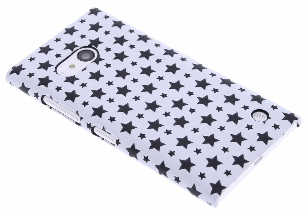 Image of Wit sterren design hardcase hoesje voor de Nokia Lumia 735 / 730