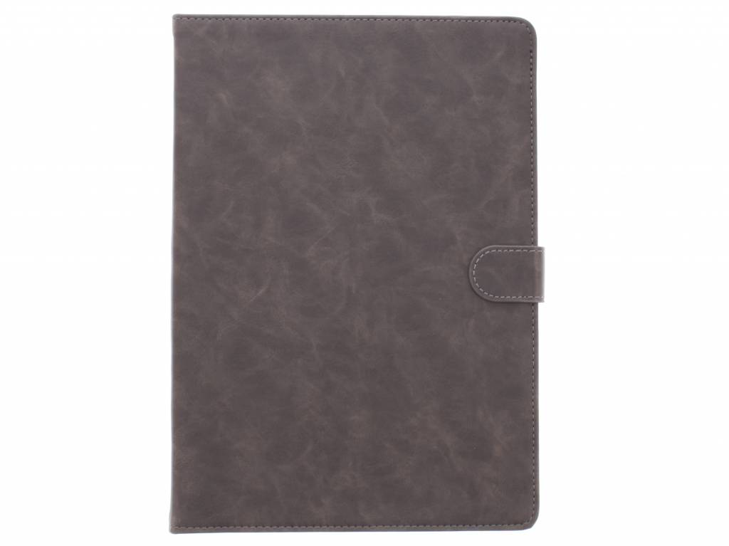 Image of Grijsbruine luxe leder tablethoes voor de iPad Air 2