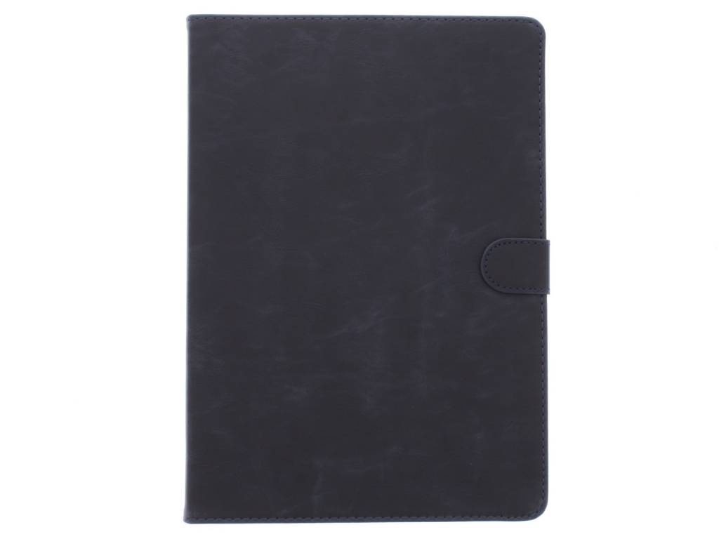 Image of Donkerblauwe luxe leder tablethoes voor de iPad Air