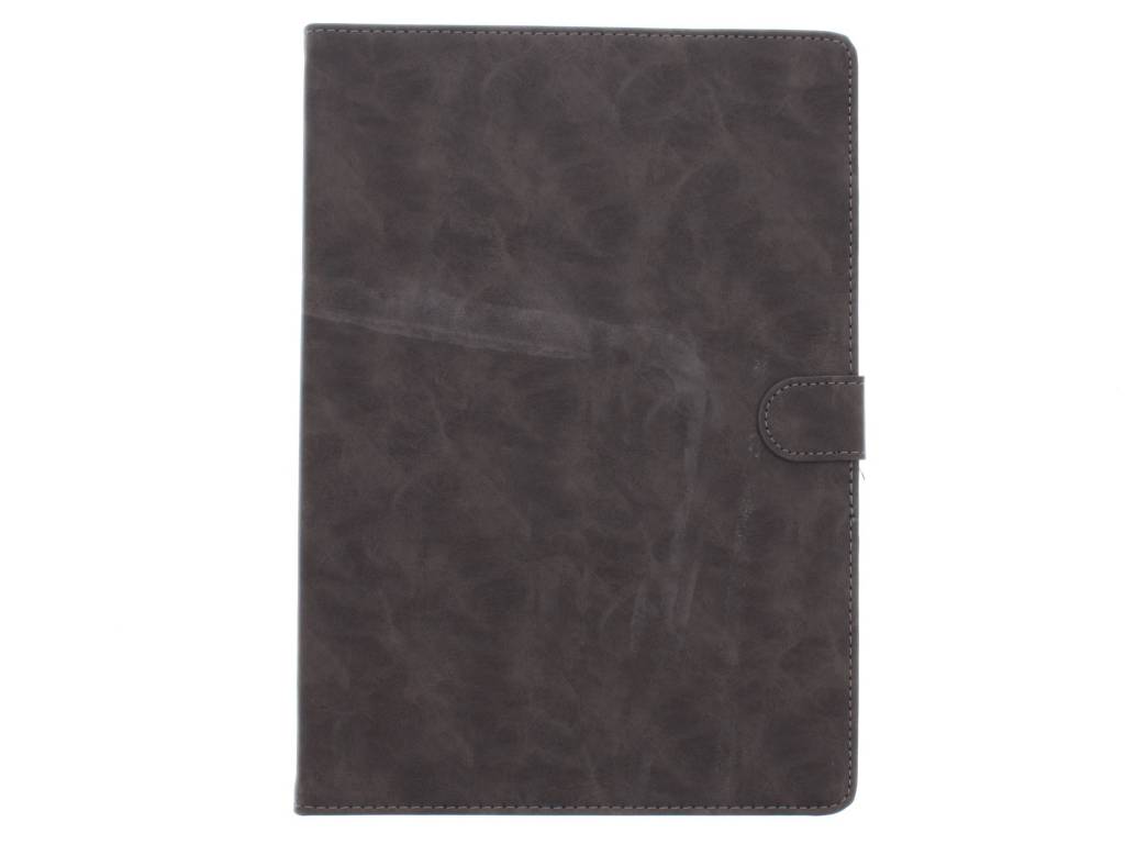 Image of Grijsbruine luxe leder tablethoes voor de iPad Air