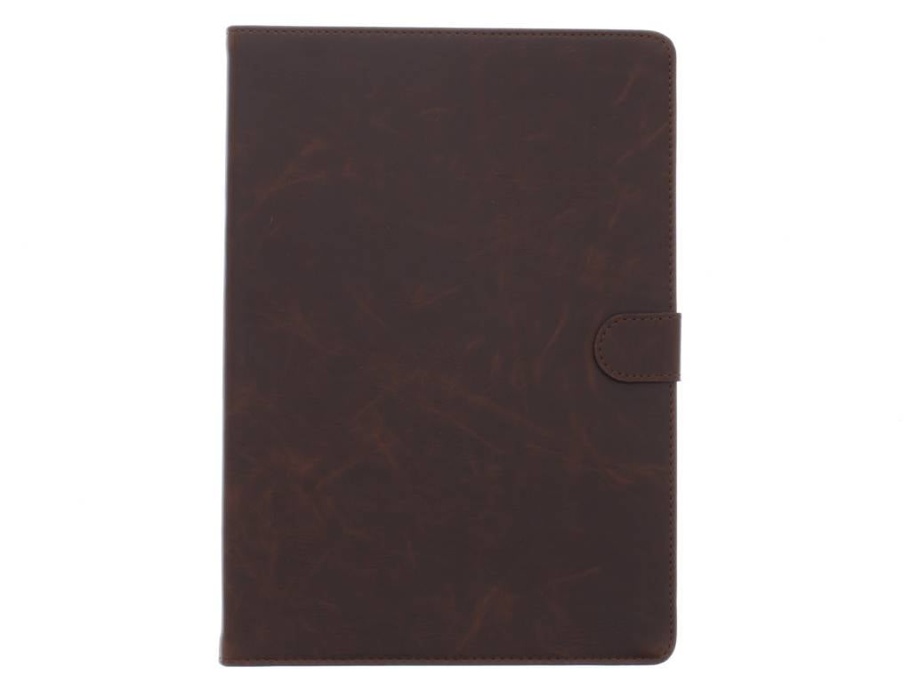 Image of Bruine luxe leder tablethoes voor de iPad Air