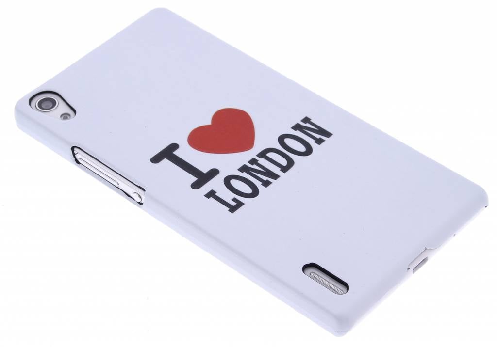 Image of London design hardcase hoesje voor de Huawei Ascend P7