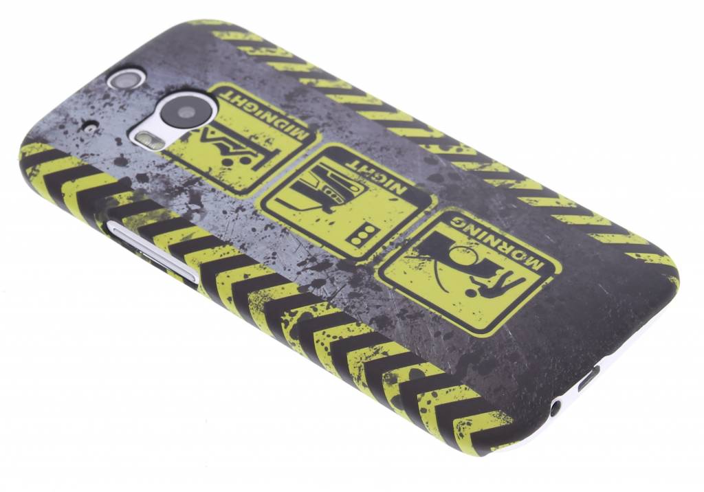 Image of Werk in uitvoering design hardcase hoesje voor de HTC One M8 / M8s