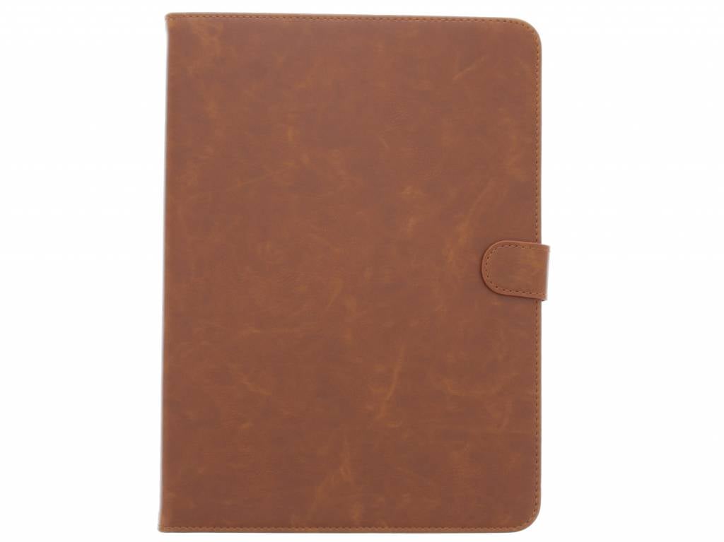 Image of Kastanjebruine luxe leder tablethoes voor de Samsung Galaxy Tab 4 10.1