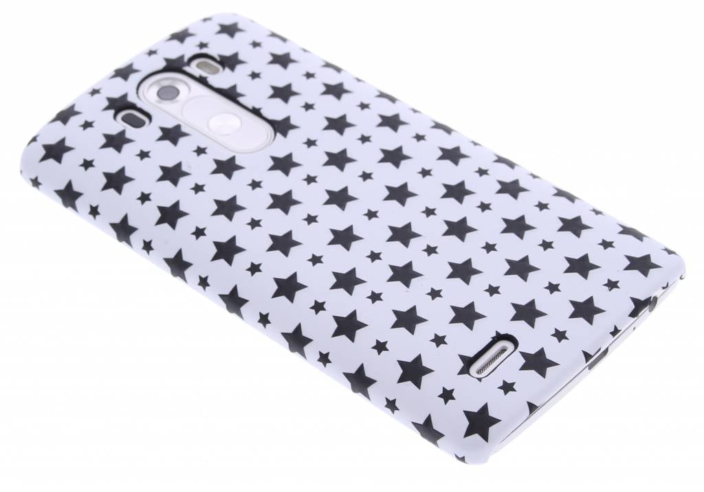 Image of Wit sterren design hardcase hoesje voor de LG G3