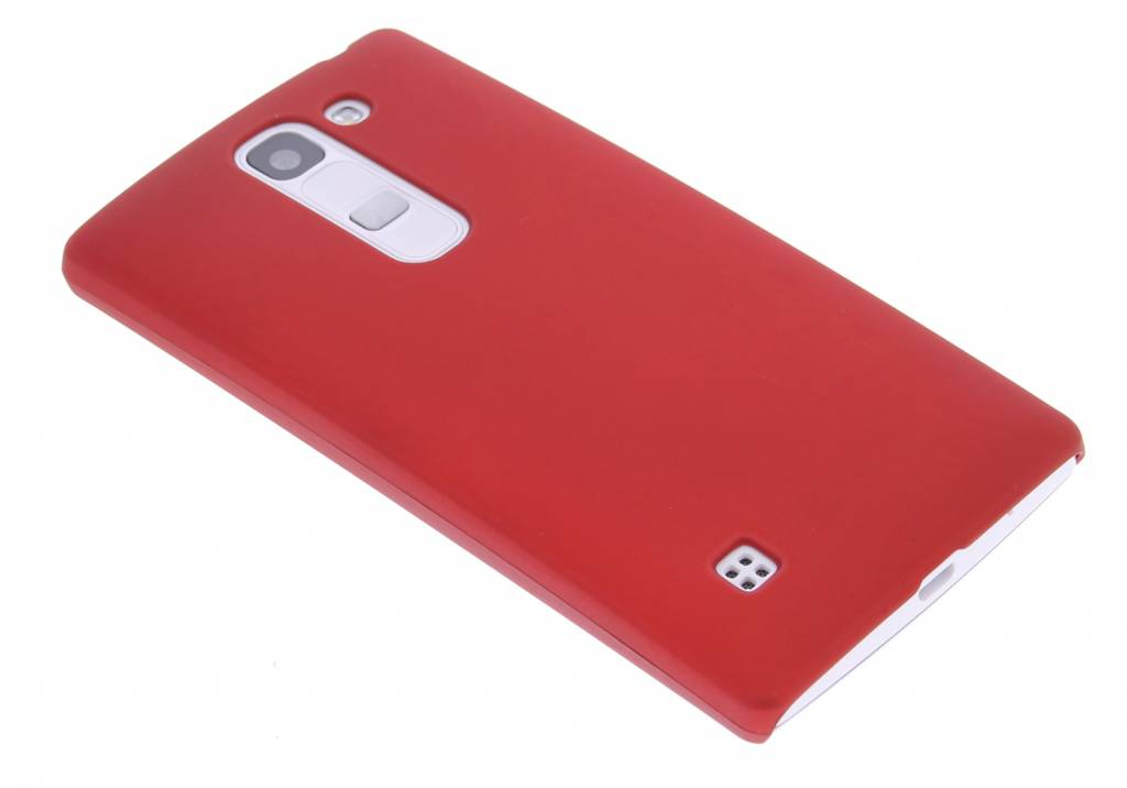 Image of Rood effen hardcase hoesje voor de LG Spirit