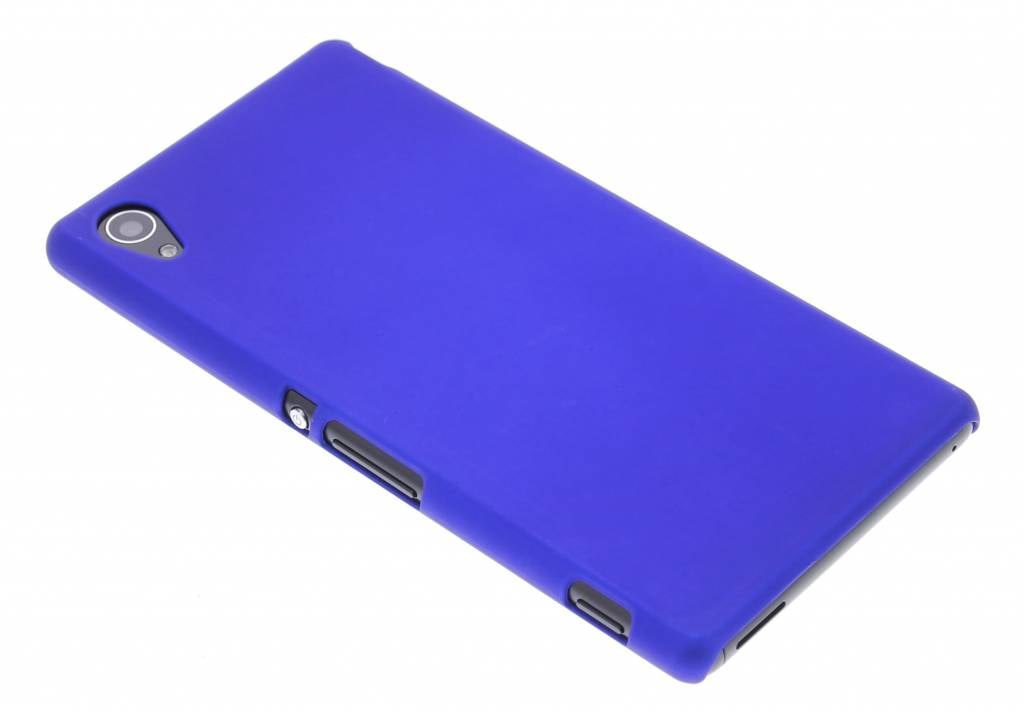 Image of Blauw effen hardcase hoesje voor de Sony Xperia M4 Aqua