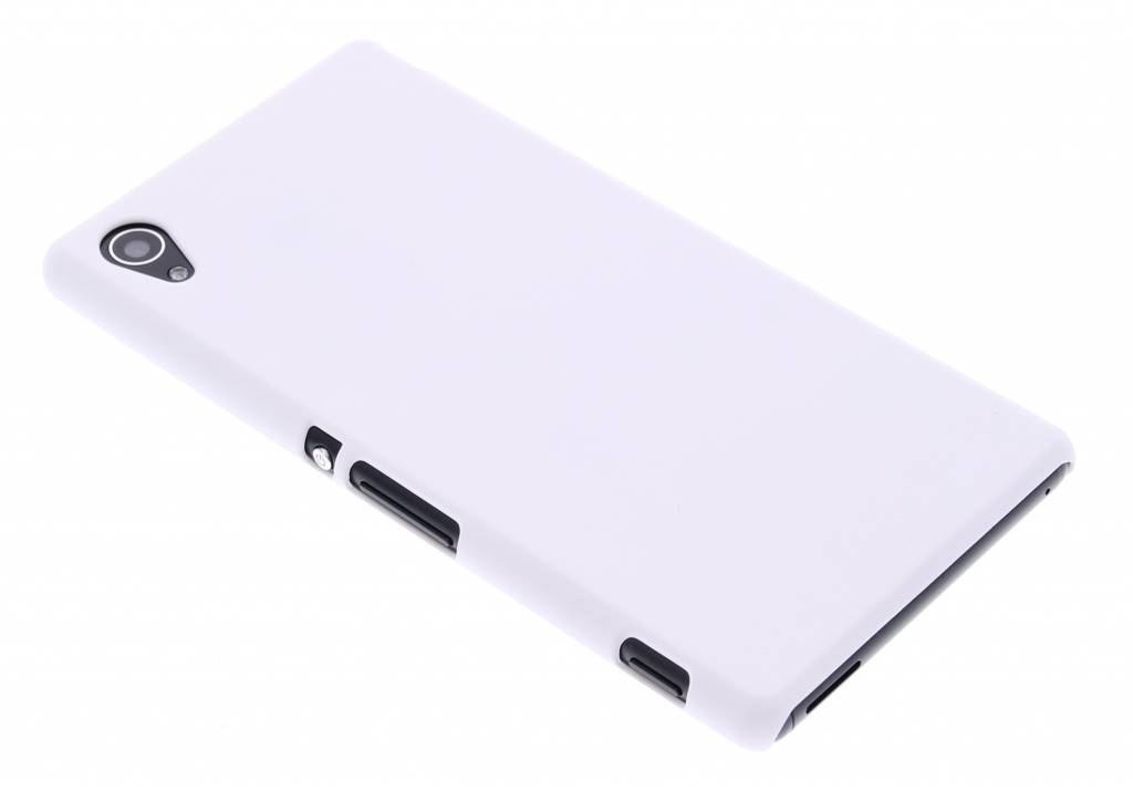 Image of Wit effen hardcase hoesje voor de Sony Xperia M4 Aqua