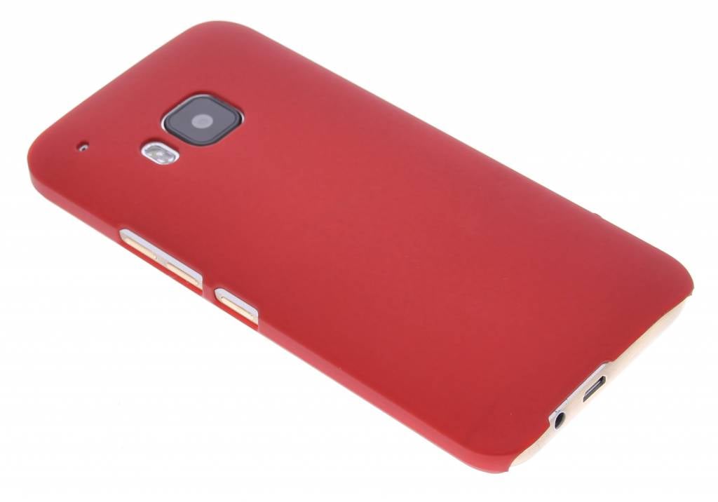 Image of Rood effen hardcase hoesje voor de HTC One M9