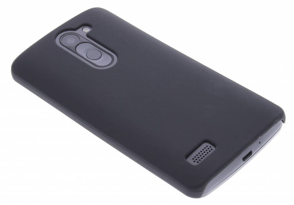 Image of Zwart effen hardcase voor de hoesje LG L Bello / L80 Plus