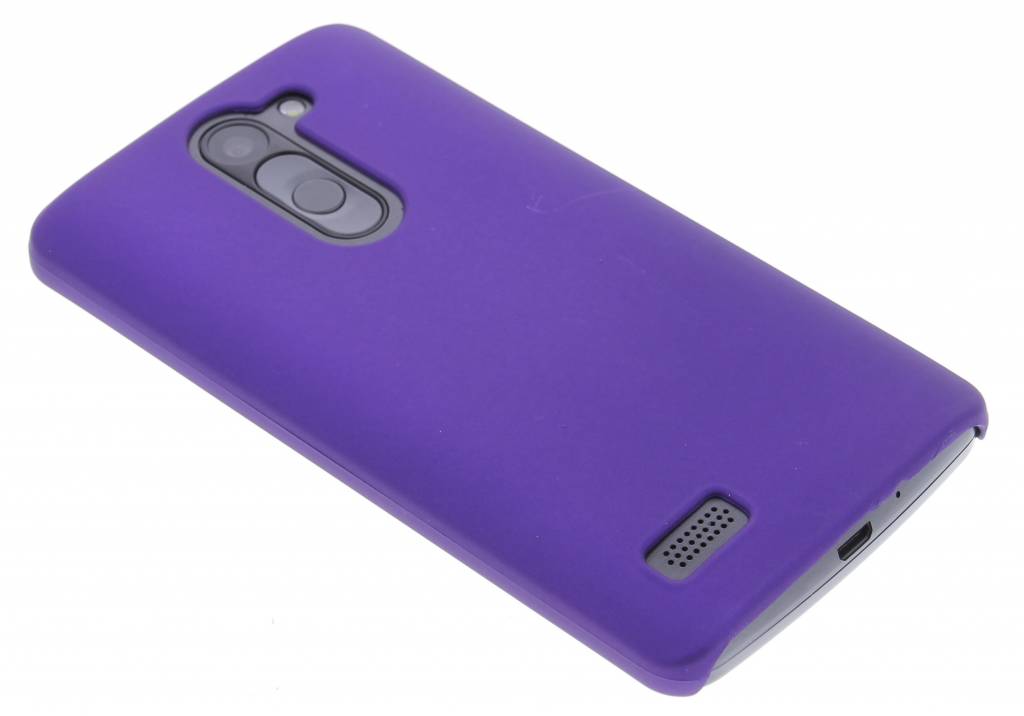 Image of Paars effen hardcase voor de hoesje LG L Bello / L80 Plus