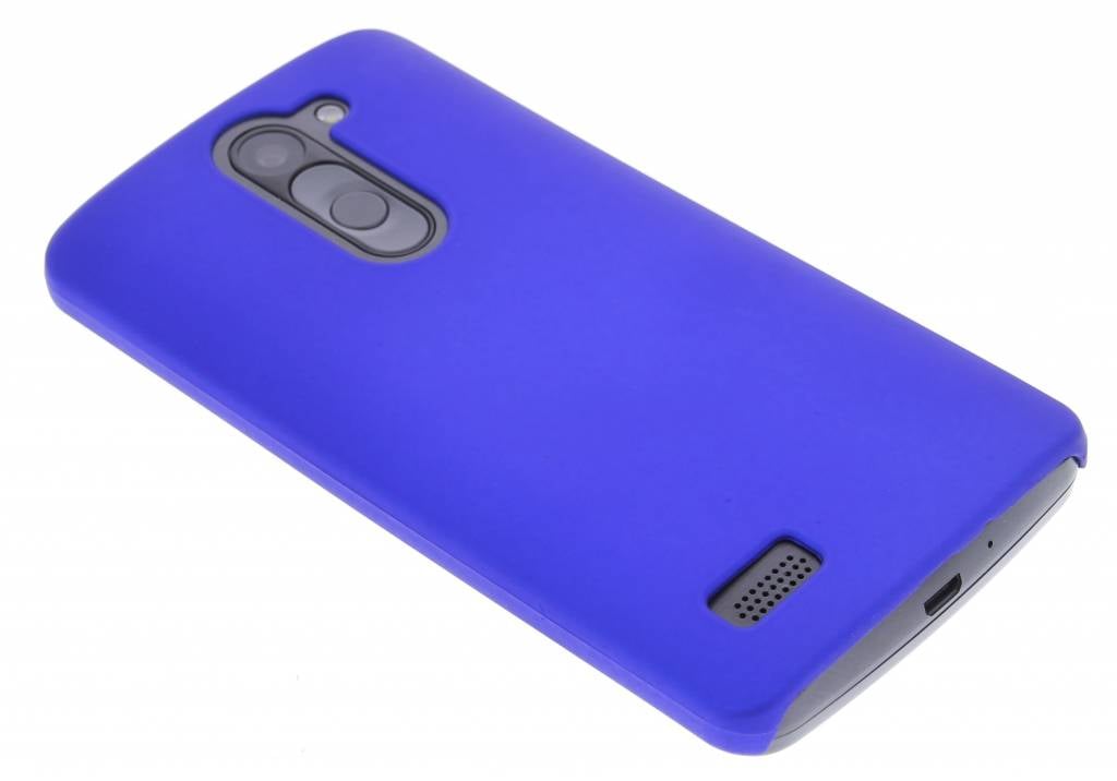 Image of Blauw effen hardcase voor de hoesje LG L Bello / L80 Plus